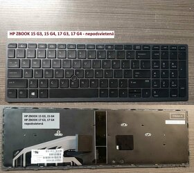 Klavesnice HP 4530S, 4535S, 4730 SK // HP Zbook 15 17 G3 G4 - 3