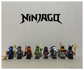 Figurky Ninjago - motorky (8ks) typ lego - nove - 3