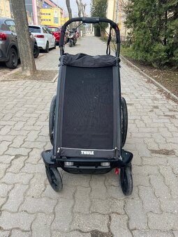 Predám cyklovozík Thule Chariot Sport 1 + mestské koliečka - 3