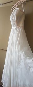 Boho svadobné šaty vo vintage štýle - 3