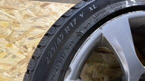 Originál BMW 5x120 r17 + zimné Matador 225/45 R17 8,5mm 3122 - 3