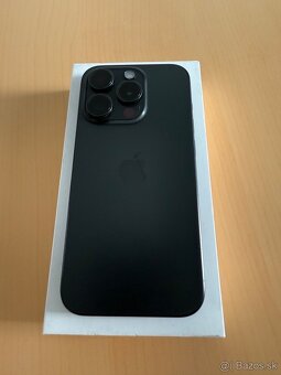 iPhone 15 PRO 128GB Black Titanium REZERVOVANÉ - 3