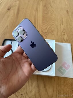 iPhone 14 Pro 128 gb Deep Purple v záruke + príslušenstvo - 3