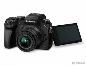 Predám Panasonic Lumix DMC-G7 vhodný na youtube, VLOGy atd - 3