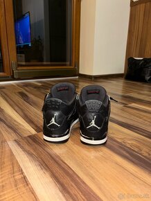 Nike Jordan 4 Black Canvas - 3