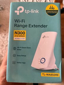 Predám wifi range excender N300 tp-link - 3