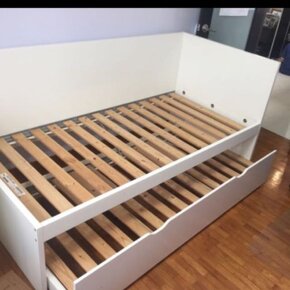 Ikea rozkladacia postel Flexa Hemnes 2 x 80x200 - 3