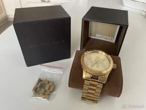 Zlaté hodinky Michael Kors - 3