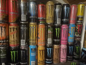 Monster energy plechovky - 3