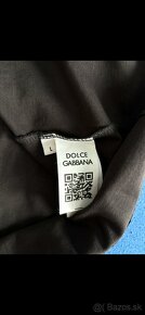 Dolce & Gabbana Čierne tričko - 3