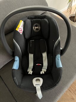 Cybex Aton M cierne + isofix baza - 3