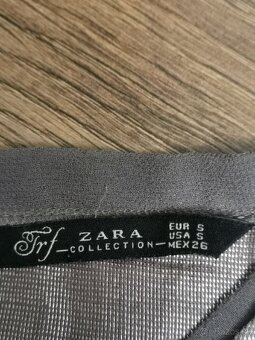 Lesklé elegantné tričko ZARA - 3