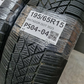 Zimné pneumatiky 195/65 R15 MATADOR DOT3523 - 3