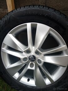 ŠKODA KODIAQ 18 "235/55 R18 Zimná sada hliníkové disky - 3