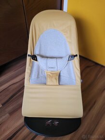 BABYBJÖRN Lehátko Balance Soft Cotton Jersey - Yellow/Grey - 3