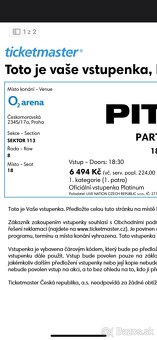 Pitbull Praha lístky - 3