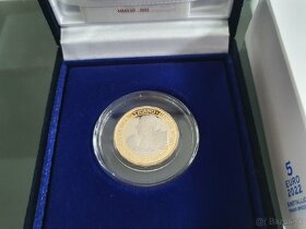 Euromince.5€ Vatikán 2022 Proof. - 3