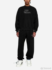 Off-White mikina bez kapucne - 3