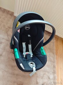 Vajicko Cybex Aton S2 i size moon black/black+zakladna base1 - 3