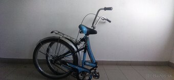 Predám skladací bicykel  24" kolesa. Servisovany. Inzerát j - 3