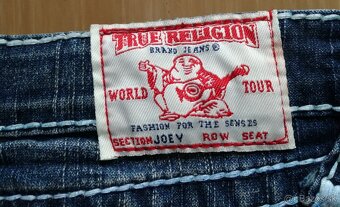 TRUE RELIGION tmavomodré dámske značkové rifle (NOVÉ) - 3