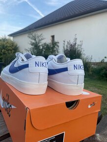 Nike Blazer Low White Blue - 3