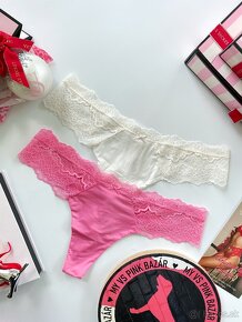 Victoria’s Secret tanga nohavičky L vyššia rada - 3