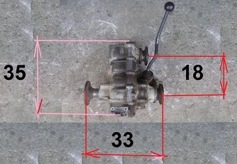 prídavna prevodovka na 4x4 malotraktor - 3