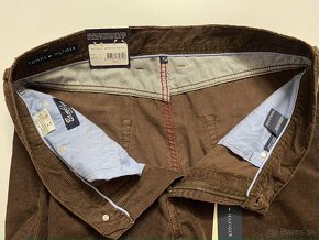 Nové,pánske mančestrové džínsy Tommy HILFIGER -veľkosť 34/32 - 3