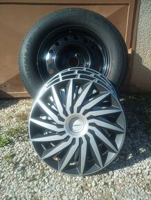 Plechové disky 5x114,3 R16 + Zimné pneumatiky DUNLOP - 3