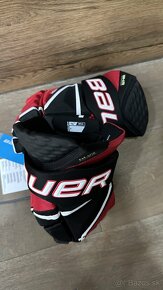 HOKEJOVE RUKAVICE BAUER VAPOR HYPERLITE BLACK/RED - 3