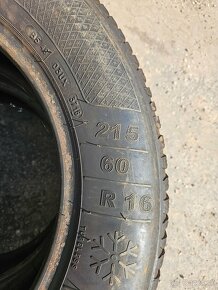 Zimne 215/60 R16 - 3