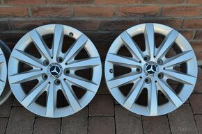 5x112 R16 Hlinikove disky Original Mercedes A-class B-Class - 3