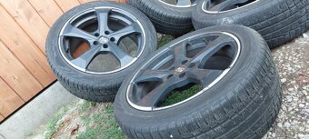 Alu MSW 5x105 a zimné Nokian 235/45 R18 - 3