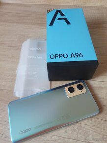 OPPO A96 6GB/128GB dual sim komplet balenie záruka 11/24 - 3