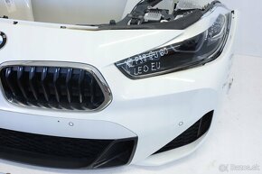 Predok BMW X2 F39 kapota nárazník M-Paket čelo blatník LED A - 3