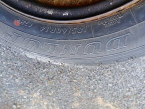 Plechové disky r14 originál Ford + letné 185/60r14 - 3