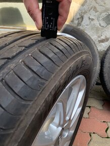 5x112 r16 ALU disky, letné pneu 205/55 r16 - 3