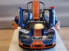 McLaren F1 GTR Gulf Racing Minichamps 1:18 - 3