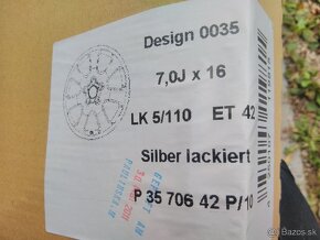 Alu 5 x 110/108 16 Rondell. - 3