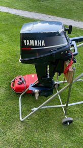 Predam Zavesny Lodny motor Yamaha 6HP dvojvalec za super zim - 3