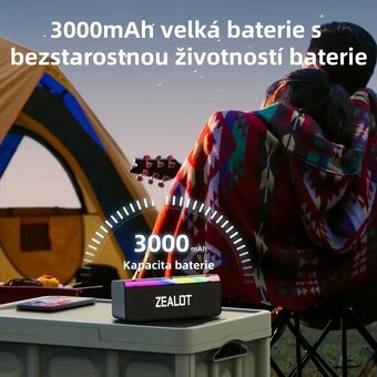 Nový bluetooth reproduktor výkon 20W s RBG efekty. - 3