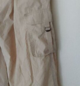 nohavice kapsáčové vel. XL široký štýl - 3