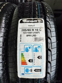 Letné pneu = 205/65 R16C = BARUM = NOVÉ - 3