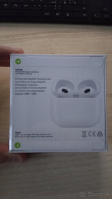 Predám slúchadlá MME73ZM/A Airpods (3rd gen.) - 3