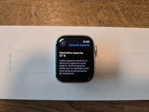 Apple Watch Series 8 45mm + milánsky ťah, všetko v záruke - 3