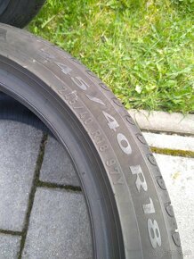 245/40 R 18 letné PIRELLI. - 3