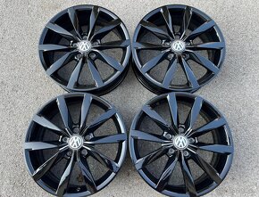 ORIGINAL VW GOLF 7 DISKY 5x112 R17 BLACK - 3