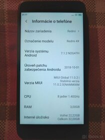 Predám Xiaomi Redmi 4X  3GB/32GB - 3