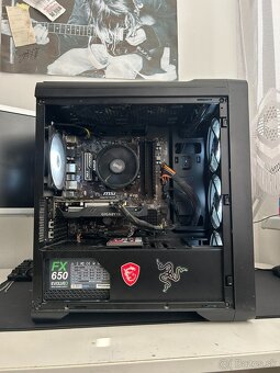 (Rezervované) Herný pc, RYZEN 7 1800x / GTX 1650 / 16GB RAM - 3